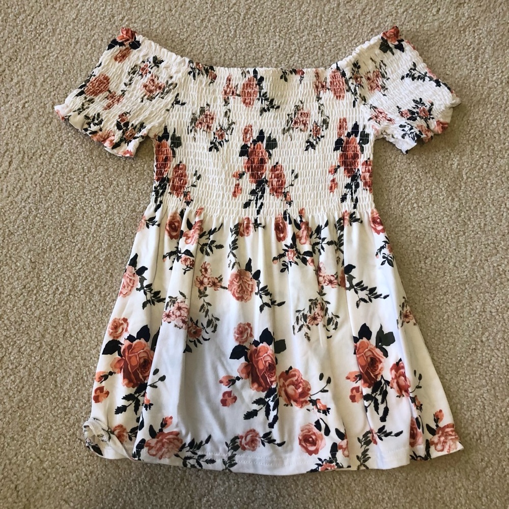 Rue21 Floral Tube Top Blouse